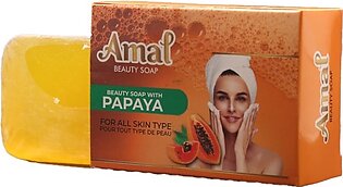 Amal Soap 100gm Papaya Bar For Daily Use
