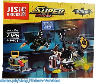 Urban Vendors Batman and Scarecrow 141 + Pieces Building Blocks for Kids Construction Le go Decool JiSi