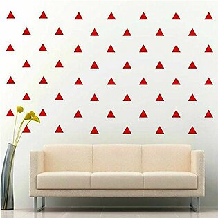 Pack of 100 triangles self adhesive For Room decoraion wall decor wall stickers sticker decal