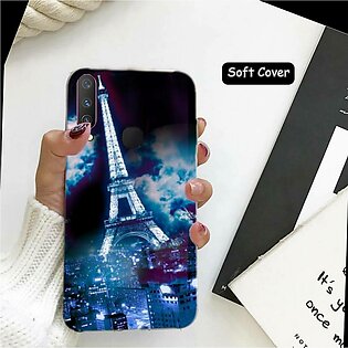 Vivo Y15 Back Cover Case - Eiffal Tower Cover