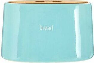 Fletcher Blue Ceramic Bread Crock - Premier Home - Sku 0722701