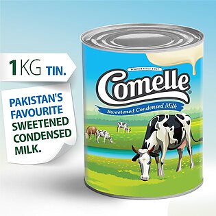 Comelle - Full Cream Sweetened Condensed Milk - 1kg Tin