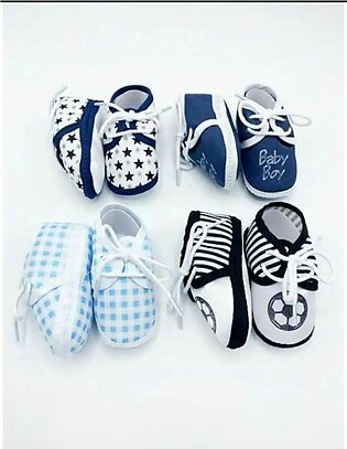 New Born Baby Shose Pack Of 2 Random Color