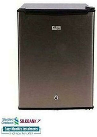 Gaba National GNR-183SS - 2.5 Cft Single door Bedroom Size Refrigerator - Silver