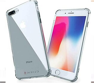 Apple Iphone 8 Plus Protective Bumper Case Drop Protection Anti-shock Proof Edge To Edge Protection Silicon Bumper Protection With Camera Protection Back Mobile Cover For Apple Iphone 8 Plus