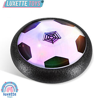 “ Hover Football Kids Toys - Battery Operated Air Floating Football With Colourful Led Light - Indoor Outdoor Hover Ball Game For Age 3 4 5 6 7 8+ Year Old Boys Girls “