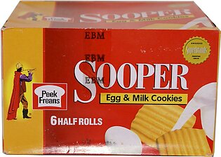 Sooper Half Roll Biscuit (pack Of 6) 4boxes