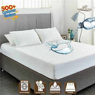 Waterproof Mattress Cover Double Bed  Breathable Mattress Protector  Fitted Bed sheet King Bed