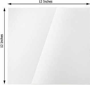 Acraylic Sheet Transparent 12 Inch*12 Inch One Sheet 2mm/3mm
