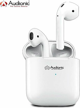 Audionic Airbud Two True Wireless Connectivity Pop up display Bluetooth Pairing wireless earbuds Wireless Airbuds Bluetooth Handsfree Neckband Wireless Earphones In ear Headphone Wireless Headphones Bluetooth Headphones TWS