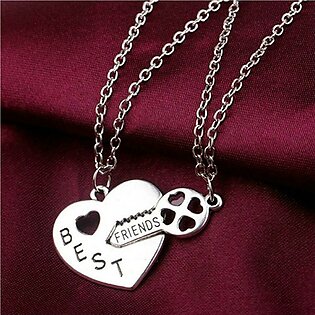 Best Friend Necklaces Key To My Heart Bff Friendship Pendant Necklace