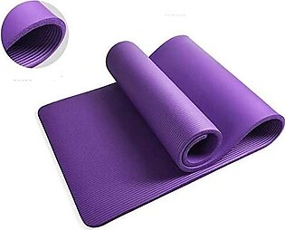 Yoga Mat Nbr Meterial 10mm Thickness (size: 2x6 Feet)