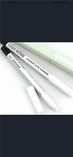 Under Eye Marker Pencil White Color