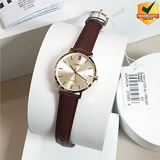 Casio - Ltp-vt01gl-9budf - Stainless Steel Wrist Watch For Women