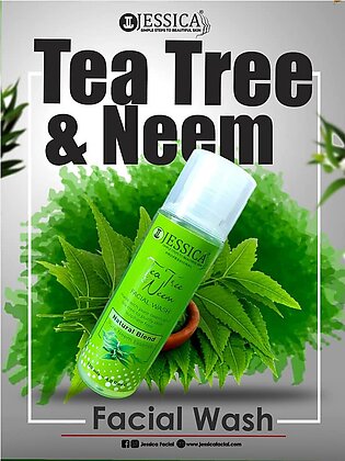 Jessica Tea Tree Neem Face Wash - 120ml