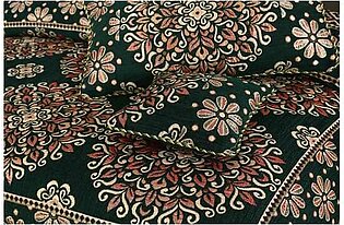 4pcs Bedsheet Set - Fancy Jacquard Velvet# 8616 - Bedsheet - Bedsheet Set - Fancy Jacquard - Velvet Bedsheet - Bridal Bedsheet Set - Stanford Lino