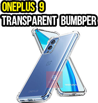 OnePlus 9 Back Cover Transparent Extra Bumper Anti Shock Soft Crystal Clear Case For OnePlus 9
