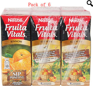 Juice - Nestle Fruita Vitals Kinnow Nectar 200 Ml
