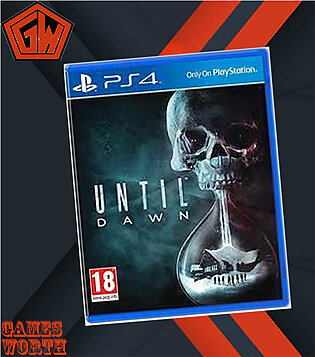 Playstation 4 Dvd Until Dawn Ps4 Game