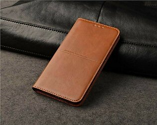Samsung Galaxy A50 - Rich Boss Leather Flip Book Case