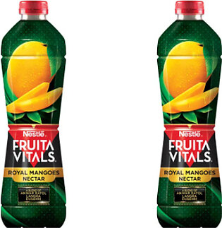 Mango Juice - Nestle Fruita Vitals Royal Mangoes Nectar 1000 Ml - Pack Of 2