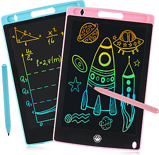 6.5 & 8.5 Inches Colorful Lcd Writing Tablet Drawing Board For Kids, Preschool Toys For Baby Girl Boy, Lcd Writing Pad For Learning, Drawing Board Toy, Electronic Slate Ewriter, Doodle & Scribble Boards, Erasable Notebook, Writing Board Toys Drawing Pad,