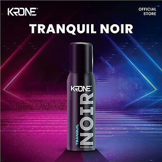 Fine Daily Krone Noir - Tranquil - Men Deodorant - Gas Free Body Spray - Body Spray - Body Spray For Men - Body Spray For Men Long Lasting - Body Spray Men - Body Sprays - Bodyspray For Men - 120 Ml