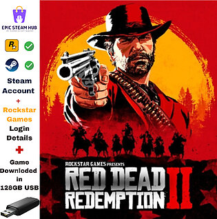 Red Dead Redemption 2 Online + Offline Game In Usb,hardisk,or Steam Downlod | Rdr2 Orignal