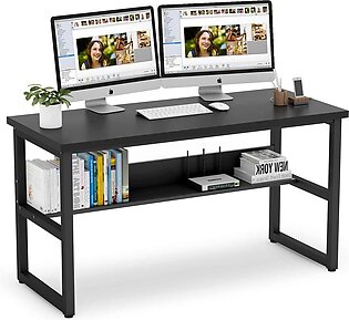 Office Table Study Table Desktop Table With Book Shelf Office Desk Book Shelf Laptop Table Computer Table 48