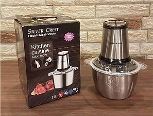 Silver Crest HomeFast Meat Grinders Electric Food Processor, Multipurpose Smart Kitchen Food Chopper Vegetable Fruit Cutter Onion Slicer Dicer, Blender and Mincer