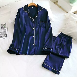 Galaxy Undergarments Plain Silk Night Suit For Women Silk Night Dress For Girls Silk Sleepwear For Women Silk Night Wear For Women Pjs For Women And Girls Bra For Girls