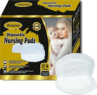 Nursing Breast Feeding Disposable Pads 24 Pcs