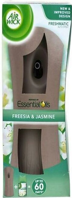 Air Wick Dispenser Essentials Fresia And Jasmine Machine With Refill 250ml