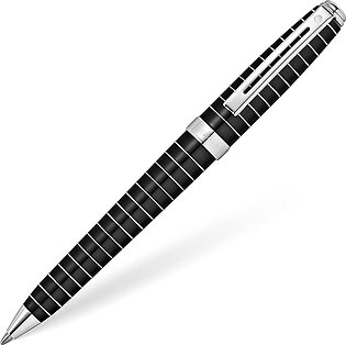 Sheaffer Prelude Collection: 9164 Black Lacquer Ct With Chrome Trim Ballpoint Pen