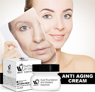 Wbm Dual Foundation Anti Aging Cream - 50gm | Made In Usa