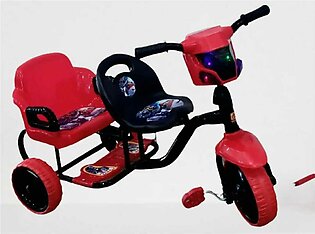 Double Seat Baby Tricycle With Music & Lights