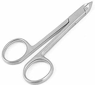 Cuticle Scissors Style Cuticles, Nail Clippers, Nail Clippers, Stylish Scissors, Mini Nail Clippers / Pliers - Half Jaw Professional Quality, Stainless Steel
