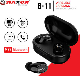 Wireless Earbuds - Airdots - TWS - TWS Airdots - Stereo Earbuds - Sport wireless Headset - Eardot - Bluetooth Earbuds - Wireless stereo headset - Bluetooth Earphone - Bluetooth V5.0 - Earpods for android – Earbud B-11 By Maxon