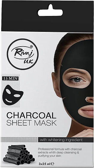 Rivaj UK - Charcoal Sheet Mask