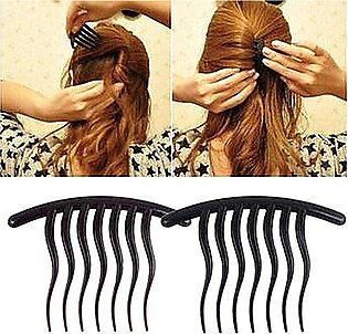 Hair Comb Bun Maker Hairpins Comb Grips Hair Comb Styling Tools Ornaments Headwear
