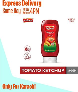 National Tomato Ketchup Squeezy 400g