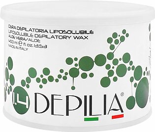 Depilia Aloe Vera 1.4 Liposoluble Depilatory Wax 400ml