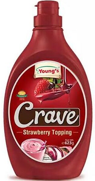 Crave Strawberry Topping 623gm