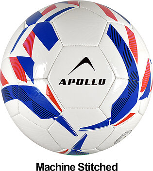 Apollo Football Soccer Match Ball Hand Stitch - Machine Stitch Ball - Standard Size 5 For Adult Football Training And Practice
