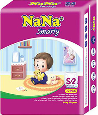 Nana Smarty Diapers Small 72pcs