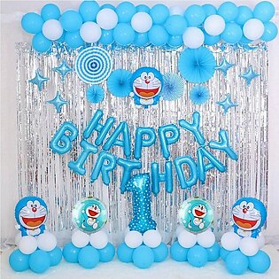 Doremon Happy Birthday Theme Doraemon Happy Birthday Decoration Foil Balloons Happy Birthday Happy Birthday Decoration Happy Birthday Banner Happy Birthday Balloons Happy Birthday Decoration For Boys Birthday Theme