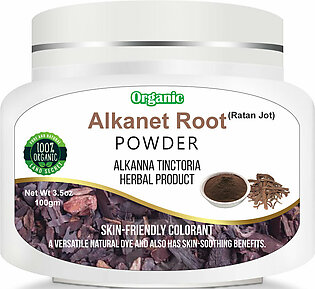 Alkanet Root Powder | Ratan Jot - Natural Colorant For Soap, Lip Balm, And Diy Crafts 100g