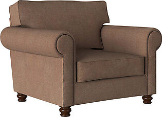 Interwood Sero Sofa 1 Seater In Brown Fabric - Secure Delivery + Installation (karachi - Lahore - Islamabad)
