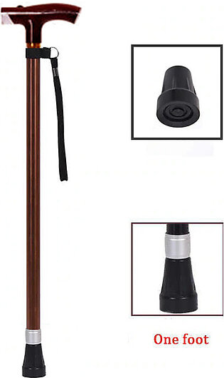 Multi Function Adjustable Led Light Walking Stick Hiking Cane For Old Men