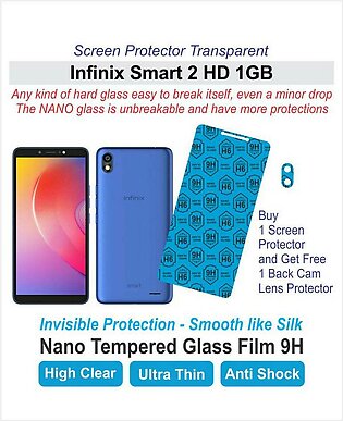 Infinix Smart 2 HD 1GB - 6 inches - Screen protector - Best material - Nano Glass